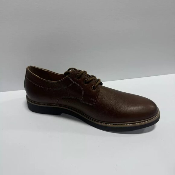 Hush Puppies Brown Leather Oxfords - Picture 2 of 6